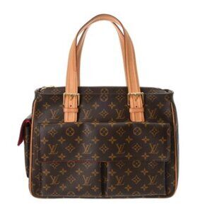 LOUIS VUITTON Brown Monogram Canvas Bag